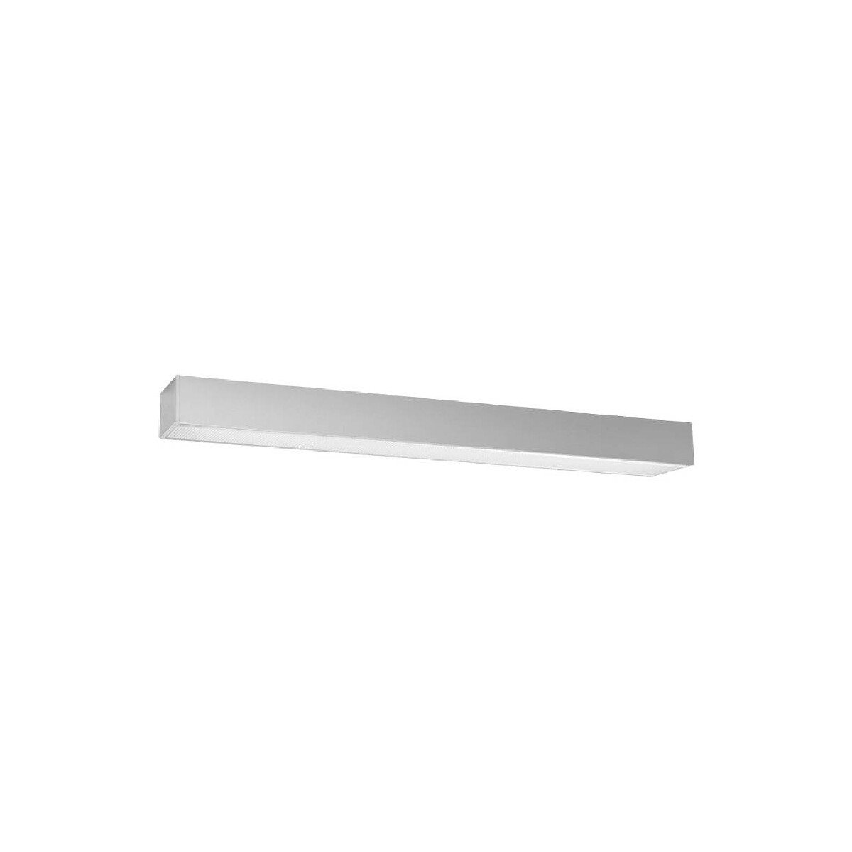 5903282714946 - Sollux - Integrated led 65cm Linear Flush Light Grey 3000K Integrierte led 65cm Linear Flush Hellgrau 3000K