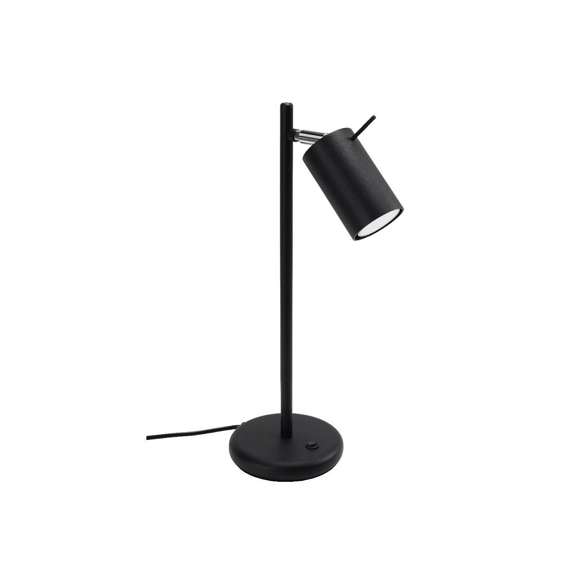 5903282725584 - SL1091 Tischlampe ring schwarz Stahl 40W H43cm L195cm B145cm - Sollux