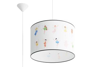 5903282776470 - SL1417 Hängeleuchte Kinderzimmerleuchte fairy 40 E27 1 x max15W led pvc mehrfarbig H95cm Ø40cm dimmbar - Sollux