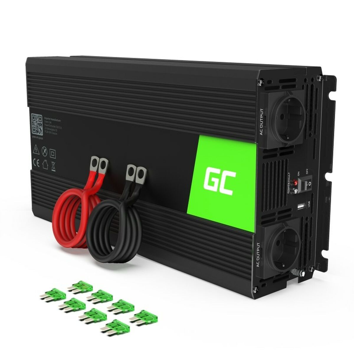 5903317228400 - GC INV24 - Wechselrichter modifizierte Sinuswelle 24 V 1500  3000 W