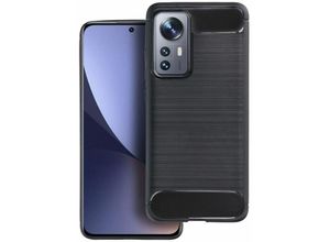 5903396263330 - Markenlos - Carbon Case Hülle kompatibel mit Xiaomi 13T flexible Silikon Carbon Hülle schwarz - Schwarz