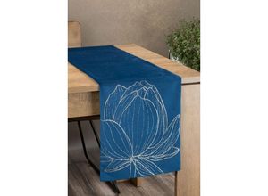 5903571200907 - Blink Tischdecke 12 35 X 140 Cm Marineblau