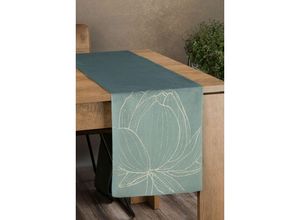 5903571201027 - Blink Tischdecke 12 35 X 180 Cm Dunkelminze