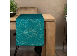 5903571205612 - Blink Tischdecke 13 35 X 220 Cm Dunkel Türkis