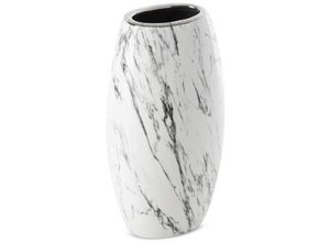 5903571279330 - Sana Dekorative Vase (02) 13 X 9 X 25 Cm Weiss