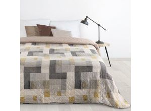 5903571599766 - Bettkopf D91 Geo 03 220 X 240 Cm Creme