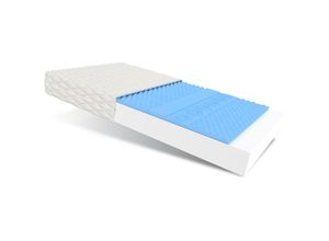 5903631106293 - FDM - Matratze burgoss max 7 Zonen 90x200 Kaltschaum profilierter Schaum H3 17 cm jersey