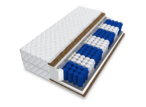 5903631132216 - FDM - Matratze 160x200 Taschenfederkern Kokos Kaltschaum 7 Zonen H4 atlas max 24 cm