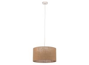 5903689183260 - Hängelampe Jute cylinder naturbraun Ø40cm 1-flg