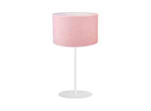 5903689183925 - Tischlampe Pastell Roller Höhe 50cm rosa