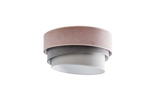 5903689184069 - Deckenlampe Pastell Trio Ø 45cm pink grau hellgrau