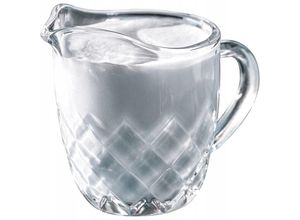 5903699406045 - KADAX Milchkännchen aus Glas Milchkanne mit Griff Sahnekanne Krug Sauciere kleine Glaskanne für