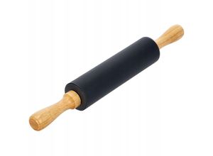 5903699426517 - Silikon Teigrolle mit Antihaftschicht Rolle mit angepasstem Griff Teigroller Rolling Pin fü - Kadax