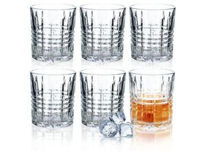 5903699426951 - KADAX Trinkgläser 6er Set Whiskey Gläser Glas Set robuste Wassergläser Saftgläser Universalglä