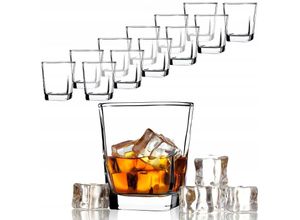 5903699435854 - Trinkgläser Set Saftgläser robuste Wassergläser Glas Set Universalgläser aus Glas Whiskey - Kadax