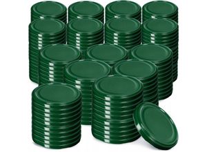 5903699438824 - Schraubdeckel fi66 mm Ersatzdeckel Set aus Metall 200 Stück Grün - Kadax