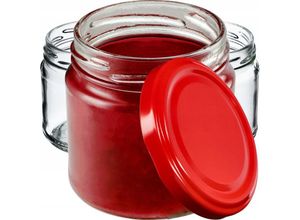 5903699444856 - Kleine Einmachgläser 200 ml Marmeladengläser fi66 mm Minigläser für Honig und Gewürze Luft - Kadax