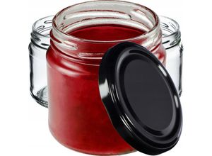 5903699445280 - Kleine Einmachgläser 200 ml Marmeladengläser fi66 mm Minigläser für Honig und Gewürze Luft - Kadax