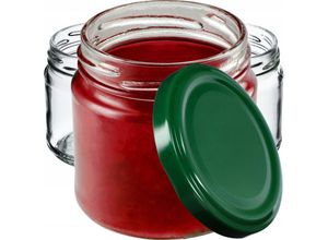 5903699445297 - Kleine Einmachgläser 200 ml Marmeladengläser fi66 mm Minigläser für Honig und Gewürze Luft - Kadax