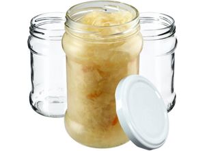 5903699446249 - Kleine Einmachgläser 315 ml fi66 Gläser für Honig Marmeladengläser mit Deckel Luftdichte g - Kadax