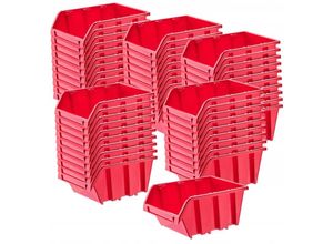 5903699456354 - Werkstatt-Stapelkiste Stapelbox aus pp Kunststoff Sichtlagerbox in verschiedenen Größen Lag - Kadax