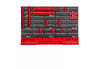 5903699472729 - Kadax - Werkstattregal 58x39cm Werkzeugwandregal aus robustem Kunststoff UV-Resistentes Lagersystem Erweiterbare Wandplatten Werkstattwandregal 5903699472729 - Kadax - Werkstattregal 58x39cm Werkzeugwandregal aus robustem Kunststoff UV-Resistentes Lagersystem Erweiterbare Wandplatten Werkstattwandregal