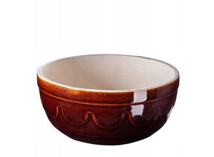 5903699480779 - Keramiksalatschüssel Mohnschüssel aus Keramik Rührschüssel 24 cm 4L - Kadax