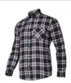5903755084996 - Lahti Pro Flanellhemd gepolstert - Marineblau - 2XL - Warme & bequeme Arbeitskleidung für die kalten Monate