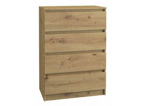 5903760904357 - Roe Furniture - Kommode mit 4 Schubladen Sideboard artisan Anrichte holz