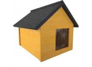 5903760906894 - Roe Furniture - xxl Hundehütte Holz Hundehütte Massiv Wetterfest Echtholz isolierte Kiefer (en)