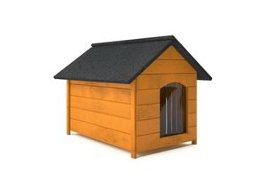 5903760907846 - Roe Furniture - xxl Hundehütte Holz Hundehütte Massiv Wetterfest Echtholz isolierte Pina (en)