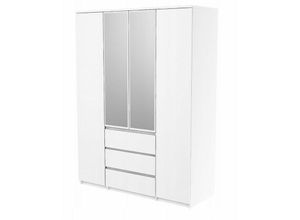 5903760932299 - Roe Furniture - Kleiderschrank Mehrzweckschrank Kommode Stauraumkommode Hochschrank Spiegel 180c