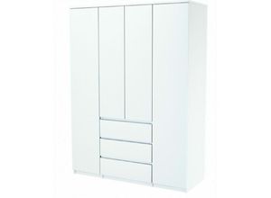 5903760932312 - Roe Furniture - Kleiderschrank Mehrzweckschrank Kommode Stauraumkommode Hochschrank breite 154c