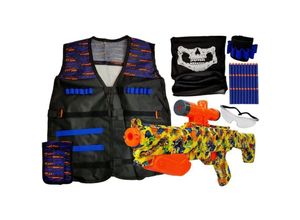 5903802458534 - Outfit Commando Set Verkleidung Kinderkostüm Gewehr Kugeln Brille Schal