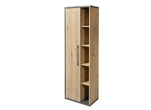 5903867533139 - Bega Bbk Bad Und Küche - Hängeschrank Badschrank Hochschrank nathan Matera Beton Grau   Artisan Eiche