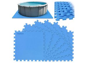 5903890620172 - Puzzle Poolschaummatte 50 x 50 cm 8-tlg