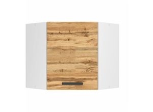 5904316249342 - Hängeschrank Küche Küchenschränke sgn Breite 60 cm Oberschrank mit 1 Tür Küchenhängeschränke Wandschrank Hängend Wotan-Eiche - Belini