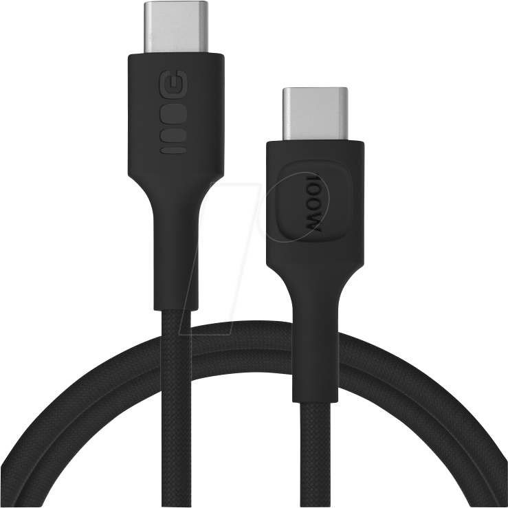 5904326376083 - GC KAB100PS120PB - Daten-  Ladekabel  USB C-Stecker > C Stecker 100 W 12 m schw