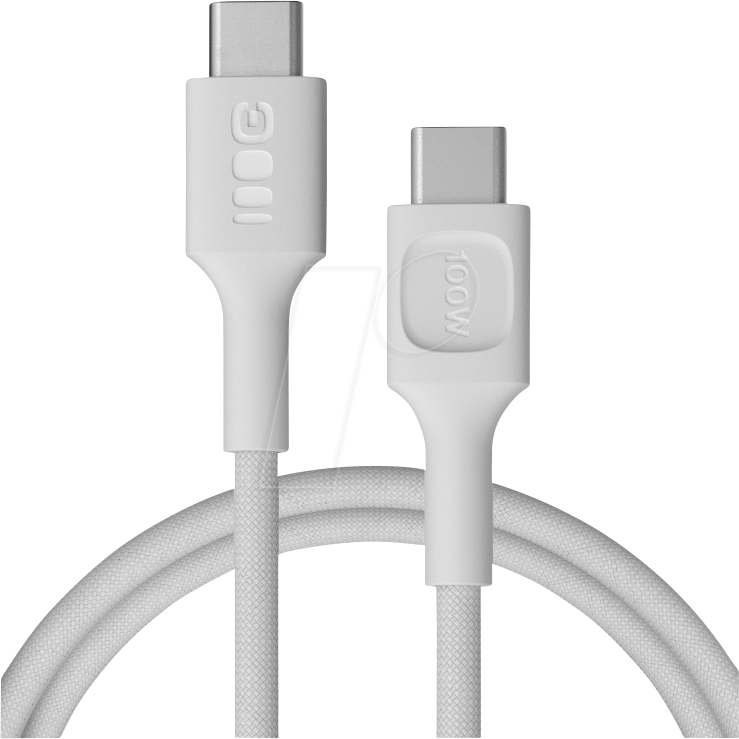 5904326376113 - GC KAB100PS120SW - Daten-  Ladekabel  USB C-Stecker > C Stecker 100 W 12 m weiß