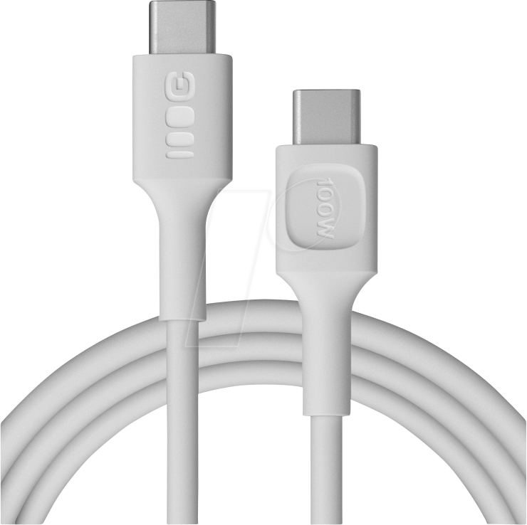 5904326376212 - GC KAB100PF200SW - Daten-  Ladekabel  USB C-Stecker > C Stecker 100 W 2 m weiß