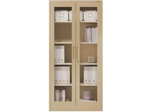 5904405577318 - Glasvitrine 900 x 1850 x 400 mm Fresh Style beige - beige