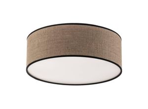 5904496510621 - Deckenlampe Tubo Textilschirm beige Ø 38cm