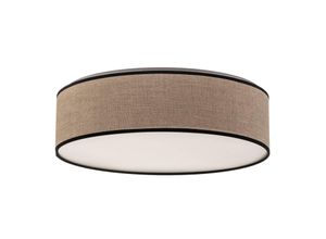 5904496510638 - Deckenlampe Tubo Textilschirm beige Ø 48cm