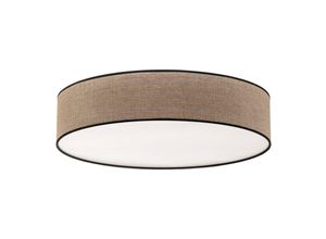 5904496510645 - Deckenlampe Tubo Textilschirm beige Ø 58cm