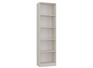 5904507209643 - CDF Bücherregal R50 Farbe Beige Breite 50 Zentimeter Für Wohnzimmer Büro und Arbeitszimmer Regal für Bücher und Spielzeug Ideal für Kinderzimmer