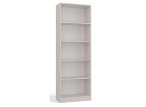 5904507209650 - CDF Bücherregal R60 Farbe Beige Breite 60 Zentimeter Für Wohnzimmer Büro und Arbeitszimmer Regal für Bücher und Spielzeug Ideal für Kinderzimmer