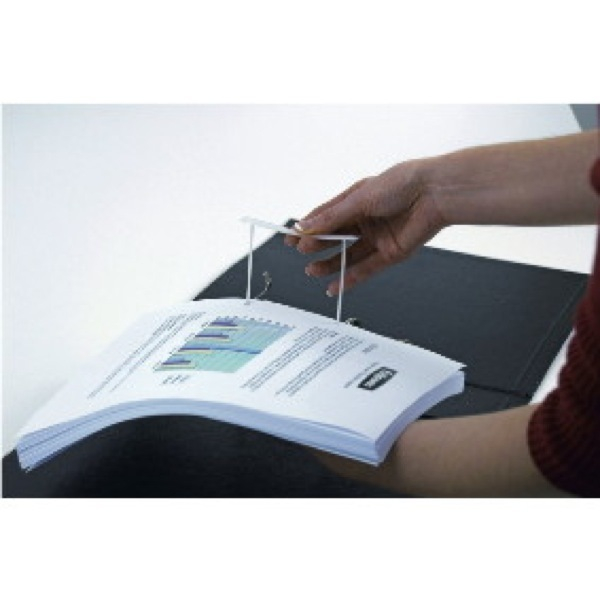 5904662018951 - Archivierungsclip 00895 Bankers Box Füllvermögen 60mm weiß 100 Stk 5904662018951 100 Stück