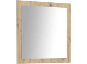 5904767038717 - Garderobenspiegel Baccio braun (eiche eiche) B830cm H880cm T18cm Spanplatte Spiegel Spiegel Rahmenoptik Artisan Eiche 5904767038717 - Garderobenspiegel Baccio braun (eiche eiche) B830cm H880cm T18cm Spanplatte Spiegel Spiegel Rahmenoptik Artisan Eiche