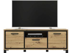 5904767575373 - Lowboard Sideboards Gr B H T 1584 cm x 589 cm x 415 cm 1 schwarz (artisan eiche eiche) Lowboards Breite 158 cm