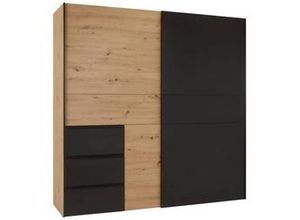 5904767826123 - Schwebetürenschrank Racer Schwarz ca 2001x2005x612cm